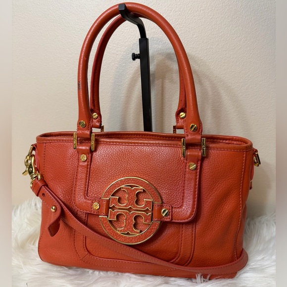 Tory Burch Burnt Orange Satchel - Picture 2 of 12